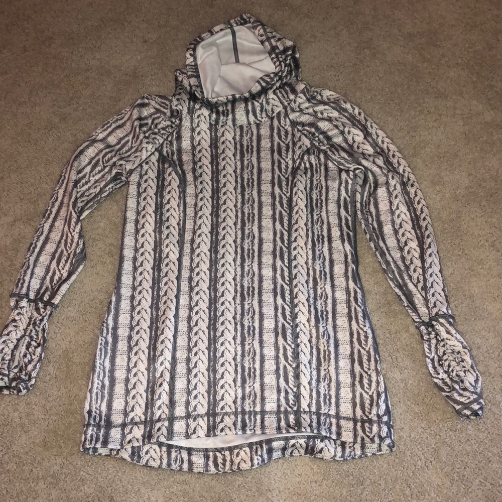 Long-Sleeve Turtleneck Workout Shirt